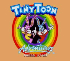 Tiny Toon Adventures - Busters Hidden Treasure Title Screen
